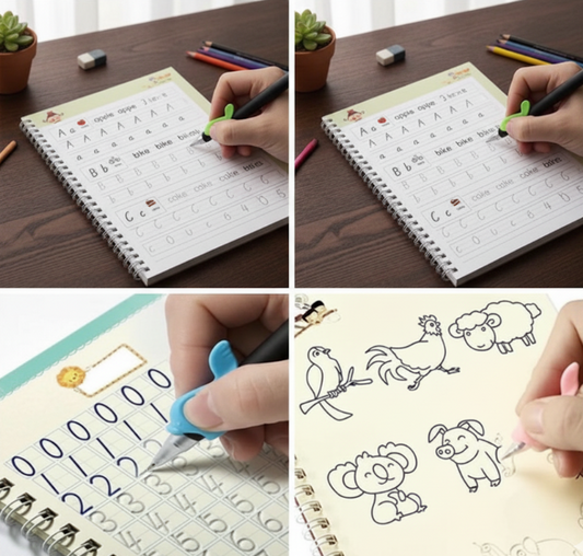 WRITING MAGIC BOOK FOR KIDS EVAPORATIVEINK REUSABLE